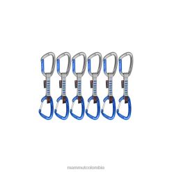 Mammut Cable de bloqueo de llave para peñasco, indicador de 10 cm, paquete de 6 cintas exprés plata-ultramar - Mammut Colombia HH4JB442 unisexo