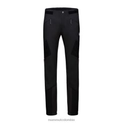 Mammut aenergy en pantalones híbridos negro-naranja vibrante - Mammut Ropa Deportiva HH4JB116 hombres