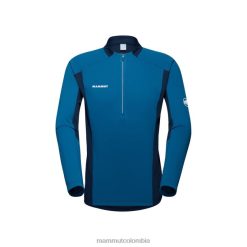 Mammut aenergy fl media cremallera manga larga hielo marino profundo - Mammut Ropa Deportiva HH4JB850 hombres