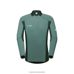 Mammut aenergy fl media cremallera manga larga maderas de jade oscuro - Mammut Ropa Deportiva HH4JB849 hombres