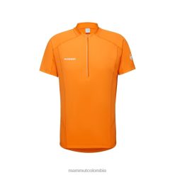 Mammut camiseta aenergy fl con media cremallera mandarina-mandarina oscura - Mammut Ropa Deportiva HH4JB852 hombres