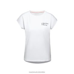 Mammut camiseta fuera de la montaña blanco - Mammut Ropa Deportiva HH4JB263 mujer
