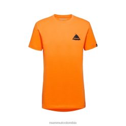 Mammut camiseta risco Massone mandarina oscura - Mammut Ropa Deportiva HH4JB809 hombres