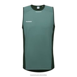 Mammut camiseta sin mangas aenergy fl maderas de jade oscuro - Mammut Ropa Deportiva HH4JB876 hombres