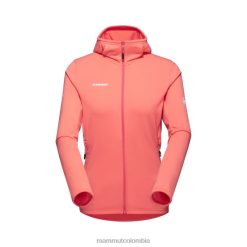 Mammut chaqueta con capucha aconcagua light ml salmón - Mammut Ropa Deportiva HH4JB912 mujer