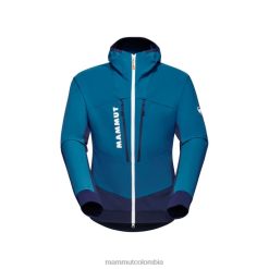 Mammut chaqueta con capucha aenergy so hybrid hielo marino profundo - Mammut Ropa Deportiva HH4JB663 hombres
