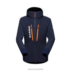 Mammut chaqueta con capucha aenergy so hybrid naranja marino vibrante - Mammut Ropa Deportiva HH4JB695 mujer