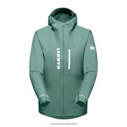 Mammut chaqueta con capucha aenergy tr hs jade oscuro - Mammut Ropa Deportiva HH4JB688 mujer