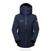 Mammut chaqueta con capucha alto guía hs marina - Mammut Ropa Deportiva HH4JB656 mujer