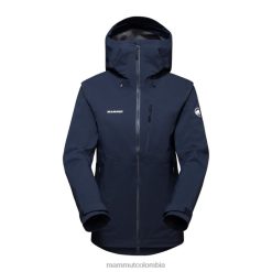 Mammut chaqueta con capucha alto guía hs marina - Mammut Ropa Deportiva HH4JB656 mujer
