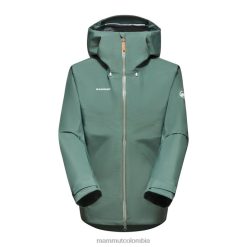 Mammut chaqueta con capucha crater iv hs jade oscuro - Mammut Ropa Deportiva HH4JB686 mujer