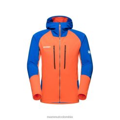 Mammut chaqueta con capucha eiswand advanced ml arumita-azurit - Mammut Ropa Deportiva HH4JB967 hombres