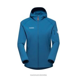 Mammut chaqueta con capucha madris light ml hielo profundo - Mammut Ropa Deportiva HH4JB833 mujer
