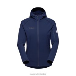 Mammut chaqueta con capucha madris light ml marina - Mammut Ropa Deportiva HH4JB832 mujer