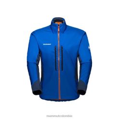 Mammut eigerjoch con chaqueta híbrida noche-azurita - Mammut Ropa Deportiva HH4JB48 hombres