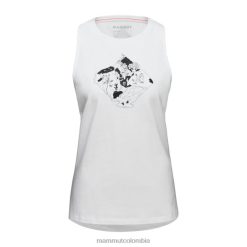 Mammut escalador de la camiseta del tanque de Massone blanco - Mammut Ropa Deportiva HH4JB112 mujer