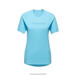 Mammut logo de la camiseta selun fl azul fresco - Mammut Ropa Deportiva HH4JB887 mujer