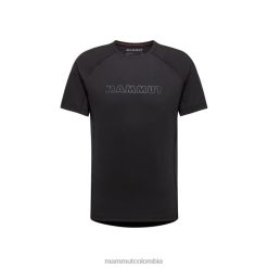 Mammut logo de la camiseta selun fl negro - Mammut Ropa Deportiva HH4JB888 hombres