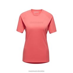 Mammut logo de la camiseta selun fl salmón - Mammut Ropa Deportiva HH4JB884 mujer