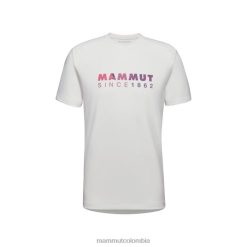 Mammut logo de la camiseta trovat blanquecino - Mammut Ropa Deportiva HH4JB881 hombres