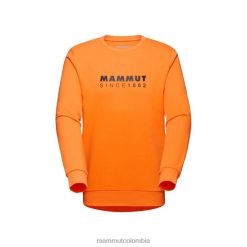Mammut logotipo de cuello redondo core ml mandarina oscura - Mammut Ropa Deportiva HH4JB1037 hombres