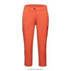 Mammut pantalones capri runbold terracota - Mammut Ropa Deportiva HH4JB820 mujer