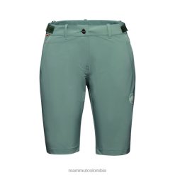 Mammut pantalones cortos atrevidos jade oscuro - Mammut Ropa Deportiva HH4JB826 mujer