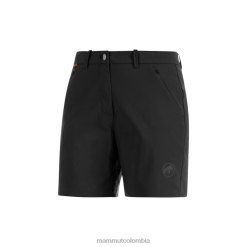 Mammut pantalones cortos de senderismo negro - Mammut Ropa Deportiva HH4JB1079 mujer