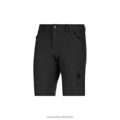 Mammut pantalones cortos de senderismo negro - Mammut Ropa Deportiva HH4JB1081 hombres