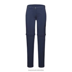 Mammut pantalones runbold con cremallera marina - Mammut Ropa Deportiva HH4JB264 mujer