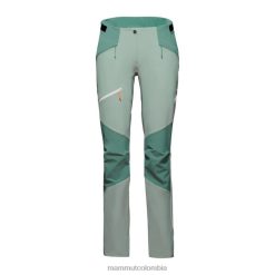 Mammut pantalones taiss jade-jade oscuro - Mammut Ropa Deportiva HH4JB1013 mujer