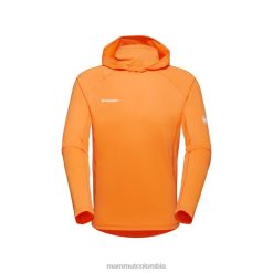 Mammut sudadera con capucha selun fl sun Mandarina - Mammut Ropa Deportiva HH4JB632 hombres