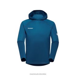 Mammut sudadera con capucha selun fl sun hielo profundo - Mammut Ropa Deportiva HH4JB631 hombres