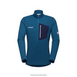 Mammut tirador de media cremallera aenergy light ml hielo marino profundo - Mammut Ropa Deportiva HH4JB940 hombres
