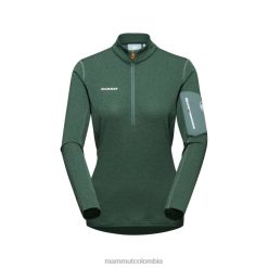 Mammut tirador de media cremallera aenergy light ml jade oscuro - Mammut Ropa Deportiva HH4JB935 mujer