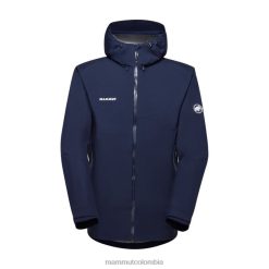 Mammut transmitir chaqueta con capucha tour hs marina - Mammut Ropa Deportiva HH4JB749 hombres