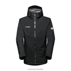 Mammut transmitir chaqueta con capucha tour hs negro - Mammut Ropa Deportiva HH4JB748 hombres