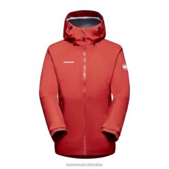 Mammut transmitir chaqueta con capucha tour hs terracota - Mammut Ropa Deportiva HH4JB67 mujer